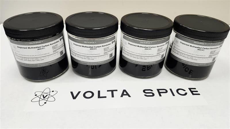 First Batch of MWCNTs from Volta SPICE